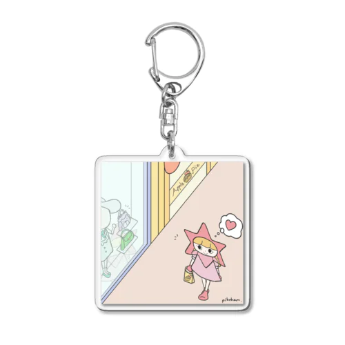 星から来た妖精　ショッピング Acrylic Key Chain