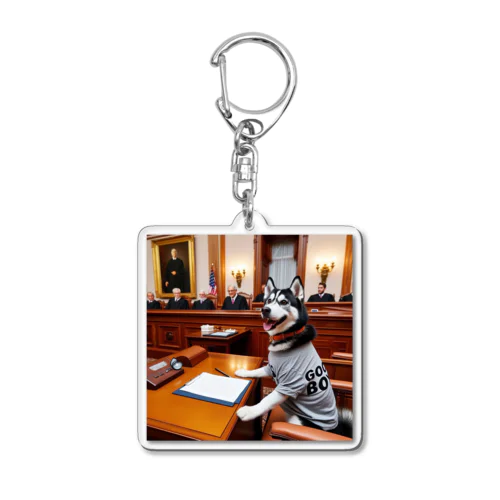 裁判参戦GOOD BOY Acrylic Key Chain