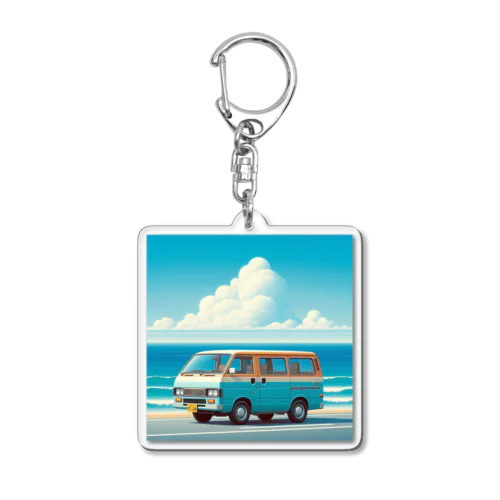 80s CityPop No.29 Acrylic Key Chain