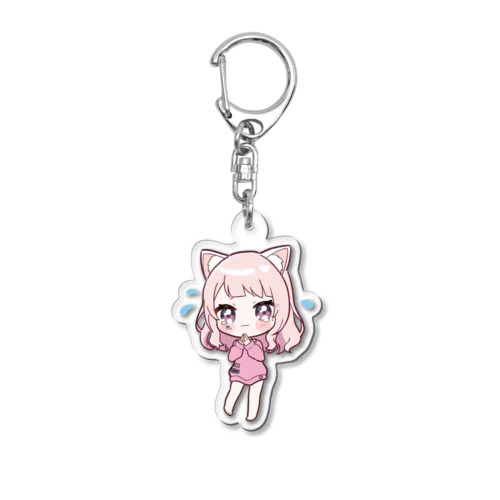 ウルウルぴえんナラ Acrylic Key Chain