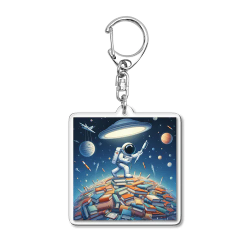 宇宙の奥深くで見つかった Acrylic Key Chain