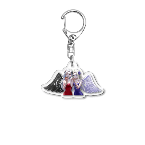 二人のErika Acrylic Key Chain