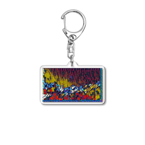 ステンドグラス シリーズ Acrylic Key Chain