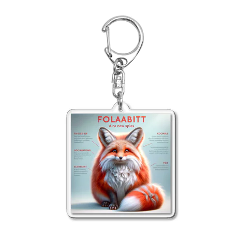 『FOLAABITT』 Acrylic Key Chain