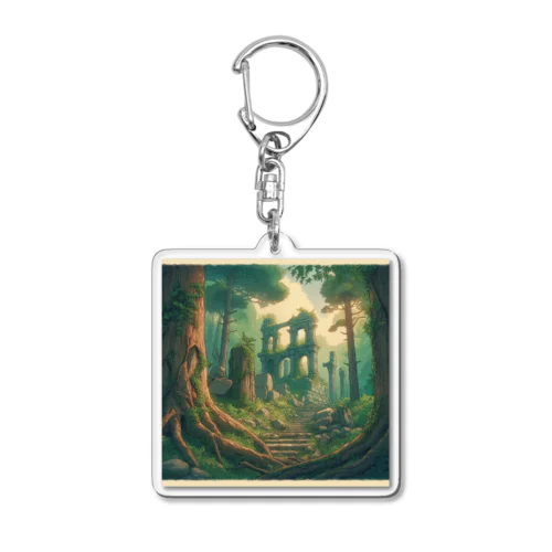 幻想の古代遺跡 Acrylic Key Chain