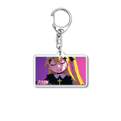 キリ看ちゃん、確信 Acrylic Key Chain