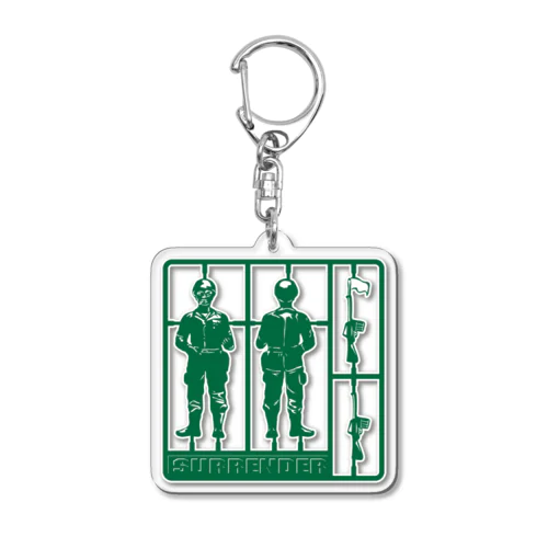 SURRENDER Acrylic Key Chain