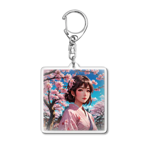 春野 美桜 Acrylic Key Chain