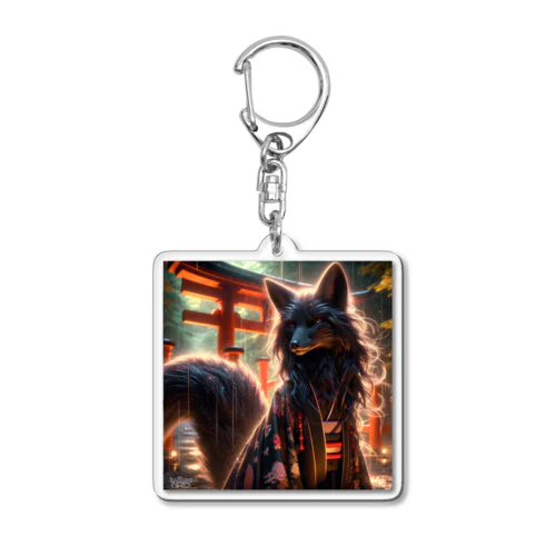 Fox bridesmaids　 Acrylic Key Chain