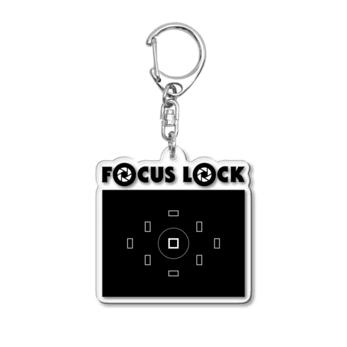 写真用語　フォーカスロック Acrylic Key Chain