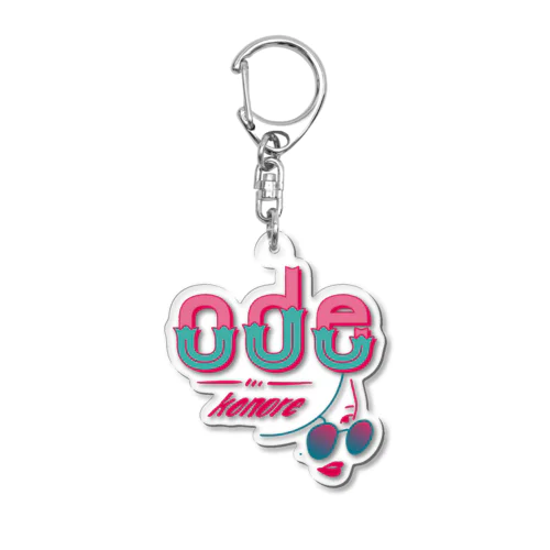 ode LOGO Acrylic Key Chain