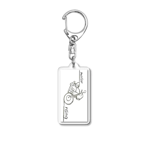 バイク好き Acrylic Key Chain