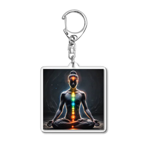 ChakraChic ZAZEN Acrylic Key Chain