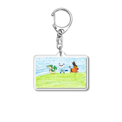 へび・ラッコ・ぶたヤロウ Acrylic Key Chain