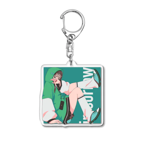 in sorrrow Acrylic Key Chain