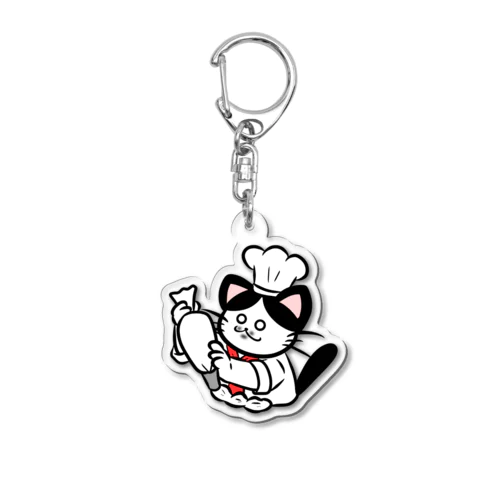 パティシエなねこ Acrylic Key Chain