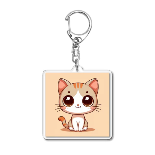 ねこニコばん Acrylic Key Chain