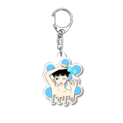 Ice candy Acrylic Key Chain