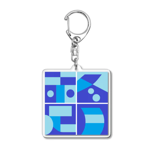 冬月赤足（カラー版） Acrylic Key Chain