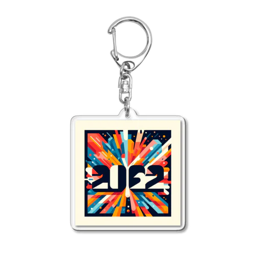 【2062】アート Acrylic Key Chain