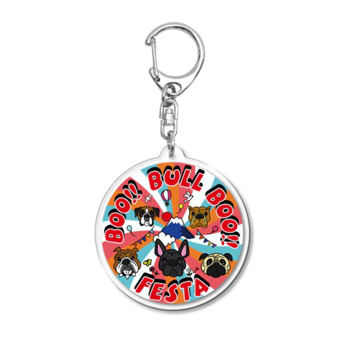 BOO!! BULL BOO!! FESTA Acrylic Key Chain