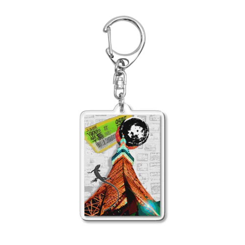 コラージュ2 Acrylic Key Chain