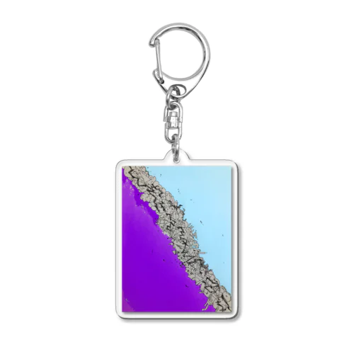 紫浄土 Acrylic Key Chain