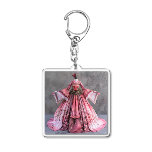 貴族の洋服　なでしこ1478 Acrylic Key Chain