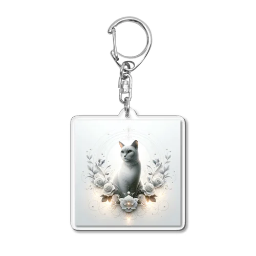 美猫 Acrylic Key Chain