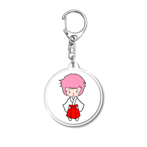 巫女 Acrylic Key Chain