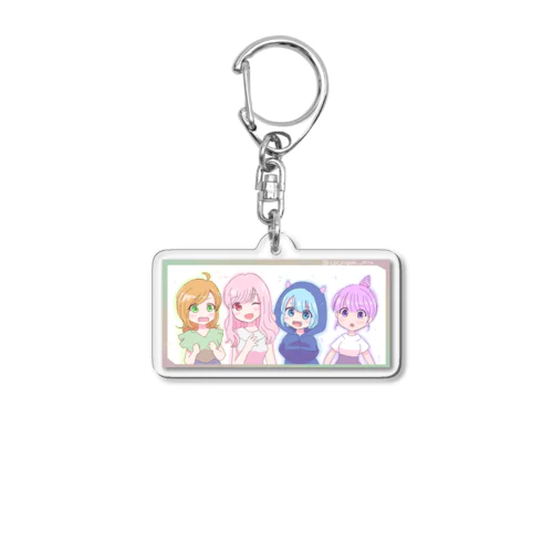 ４人姉妹 Acrylic Key Chain