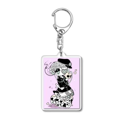 💀 Acrylic Key Chain