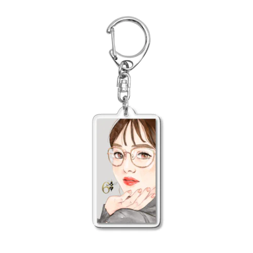 saya  Acrylic Key Chain