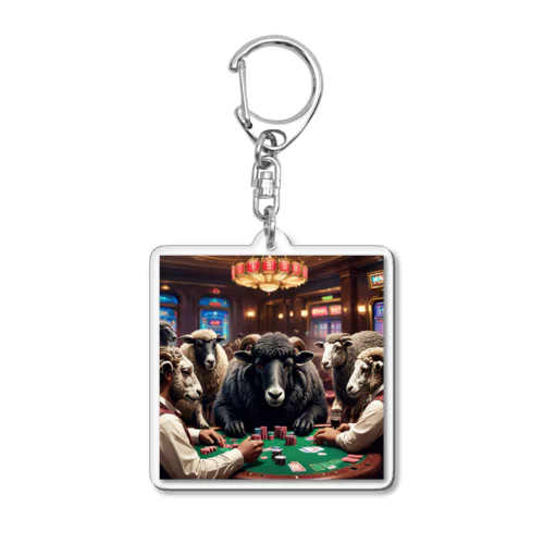 BLACKＳＨＥＥＰ Acrylic Key Chain