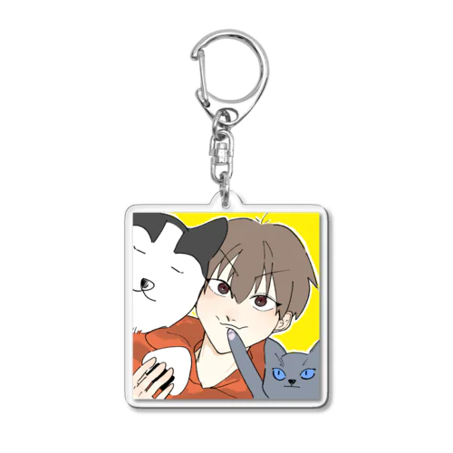 ゴハンタベーズ Acrylic Key Chain