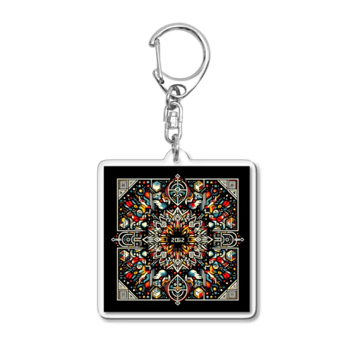 【2062】アート Acrylic Key Chain