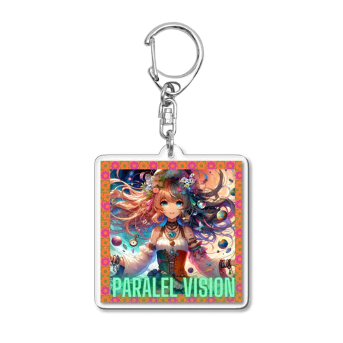 パラレルヴィジョン Acrylic Key Chain