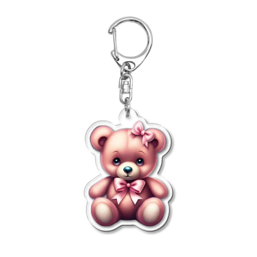 クマたん(透過バージョン) Acrylic Key Chain