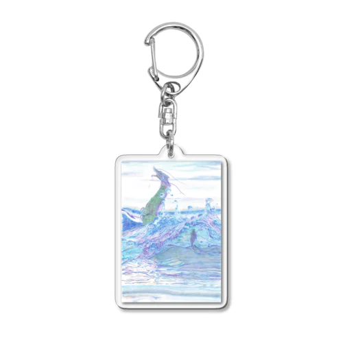 龍神&水 Acrylic Key Chain