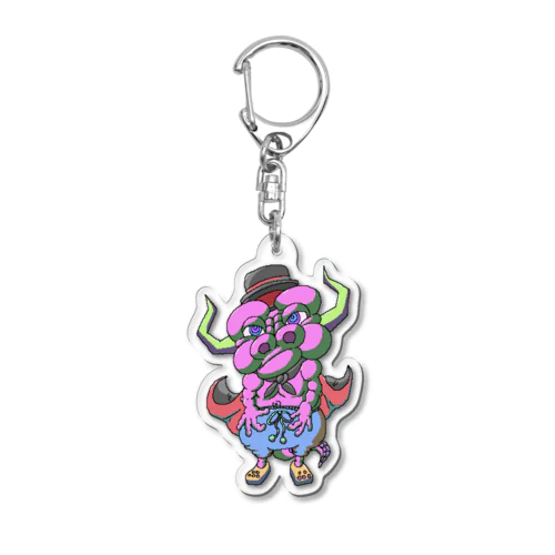 怪盗気取りくん Acrylic Key Chain