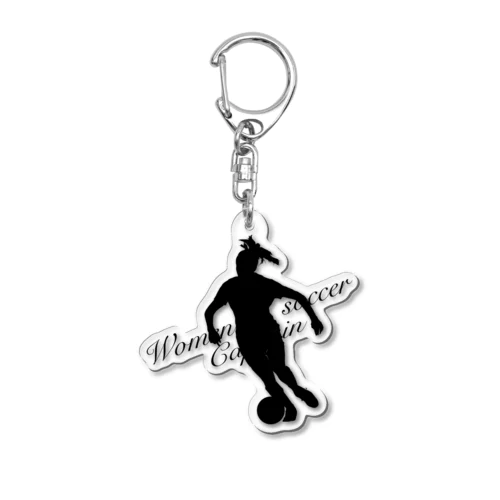 women’s soccer captain 起点 Acrylic Key Chain