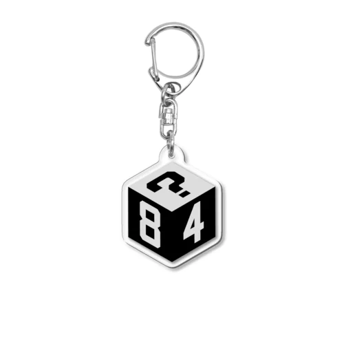 84box Acrylic Key Chain