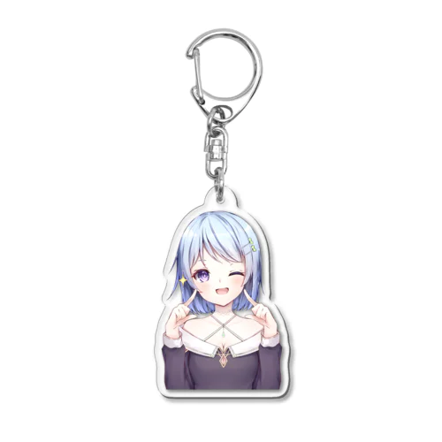 葵あらん（指ツン）ロゴ無しVer Acrylic Key Chain