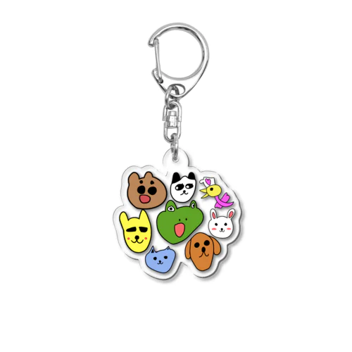 どうぶつ Acrylic Key Chain