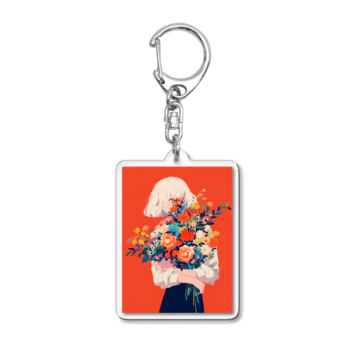 花束をあなたに　Hime  2530 Acrylic Key Chain