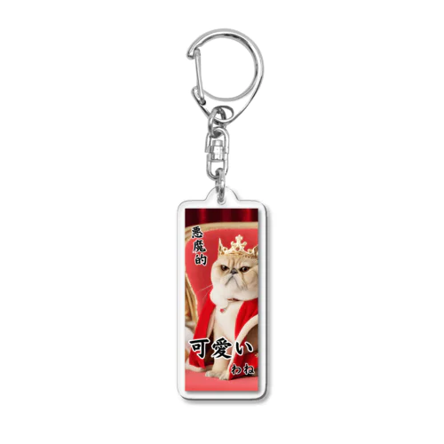 マインドぶち上げ☆ぶちゃ猫　ブク　２ Acrylic Key Chain