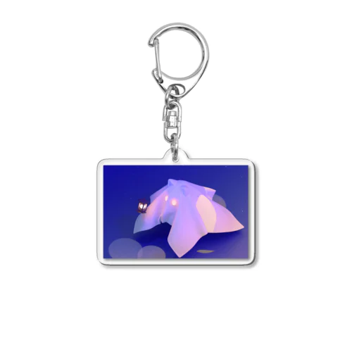 おばけねこ Acrylic Key Chain