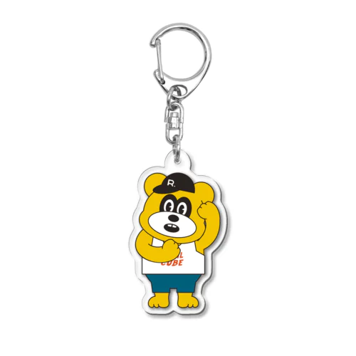 あれれのりのくまちゃん Acrylic Key Chain