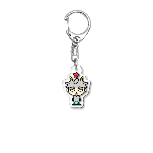 ぽむくん 12星座 山羊座 Acrylic Key Chain