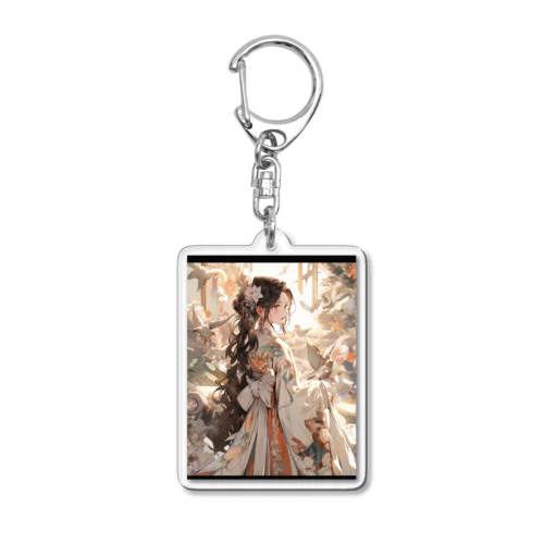 東洋のお姫様　なでしこ1478 Acrylic Key Chain